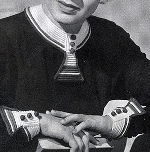 Peasant Collar and Cuffs Pattern #2122
