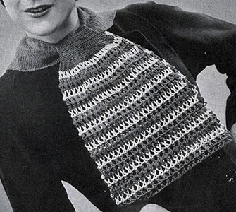 Cross Stitch Scarf Pattern #2126