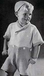 Double Breasted Suit and Cap Pattern