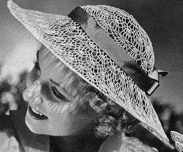 Sunlight Hat Pattern #2100