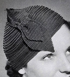 Ridge Round Hat Pattern #2168