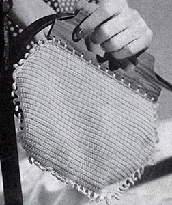 Fringed Bag Pattern #2169
