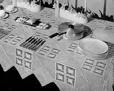 Star Bright Tablecloth Pattern #7030
