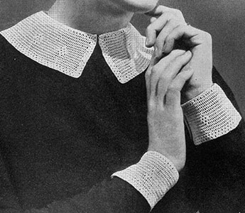 Simplicity Jr Collar and Cuffs Pattern #2214