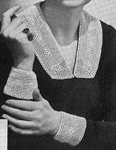 Simplicity Collar and Cuffs Pattern #2214A