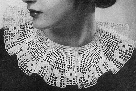 Ripple Reef Collar Pattern #2215