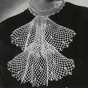 Neckband Jabot Pattern #2216