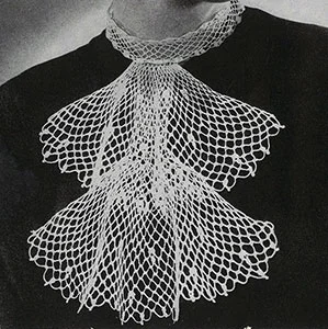 Neckband Jabot Pattern #2216