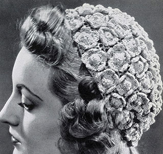 Flower Top Hat Pattern #2239