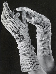 Embroidered Gauntlet Pattern #2241