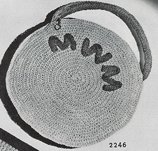 Monogram Handbag Pattern #2246