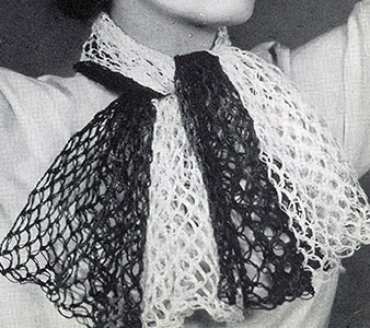Fishnet Scarf Pattern #2248