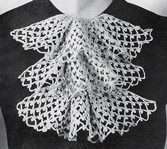 Lacy Jabot Pattern #2255