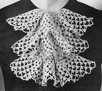 Lacy Jabot Pattern #2255