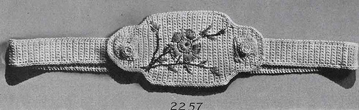Belt Pattern, No. 2257