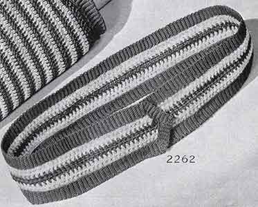 Belt Pattern, No. 2262