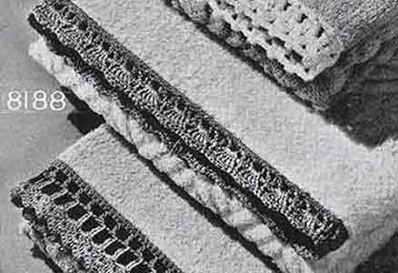 Towel Edging Pattern, No. 8188