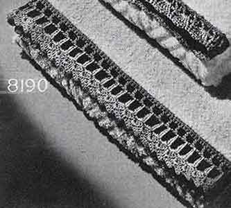Towel Edging Pattern, No. 8190