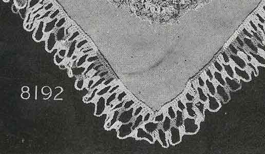 Kerchief Pattern, No. 8192