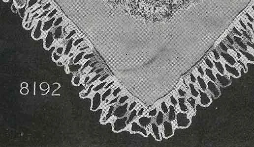 Kerchief Pattern, No. 8192