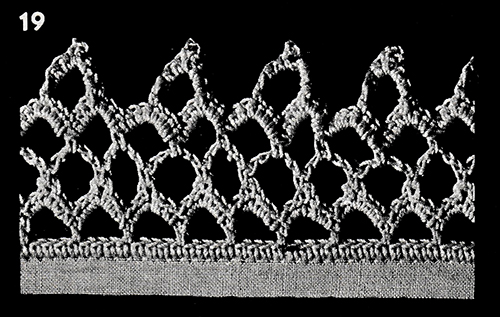 Crocheted Edging Pattern #19