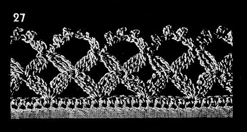 Crocheted Edging Pattern #27