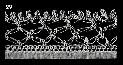 Crocheted Edging Pattern #29