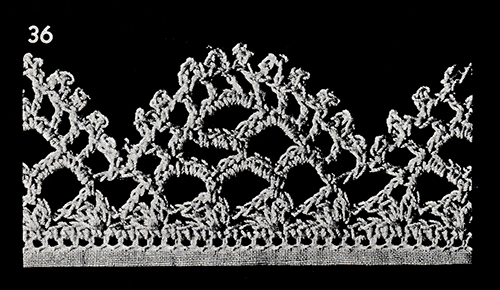 Crocheted Edging Pattern #36