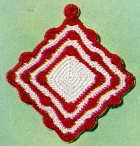Scallop Potholder Pattern
