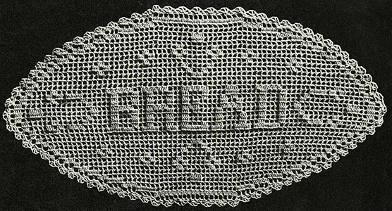 Bread Tray Doily Pattern #214