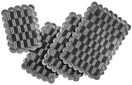 Hot Plate Mats Pattern #215
