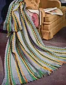 Shell Stitch Afghan