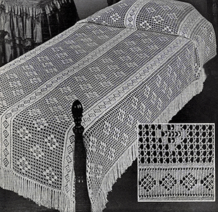 Lacet Stitch Bedspread