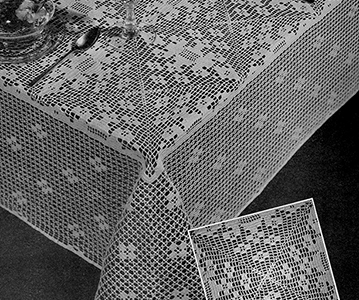 Large Mesh Tablecloth