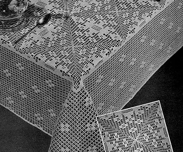 Large Mesh Tablecloth