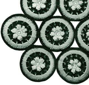 Rubber Ring Hot Plate Mat Pattern