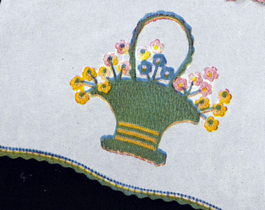 Basket Pillow Cases Pattern