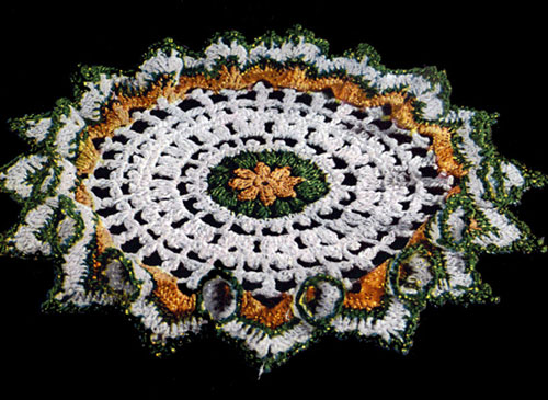 Pert Ruffle Doily Pattern