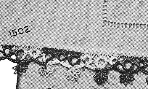 Tatted Edging Pattern #1502