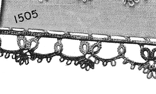 Tatted Edging Pattern #1505