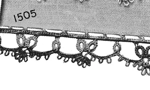 Tatted Edging Pattern #1505