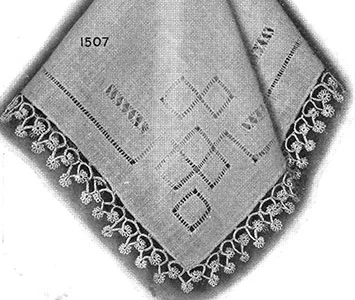 Tatted Edging Pattern #1507