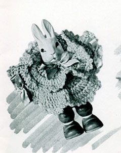 Bunny Rattle Pattern #1525