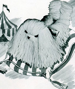 Fluffy Dog Pattern #1526
