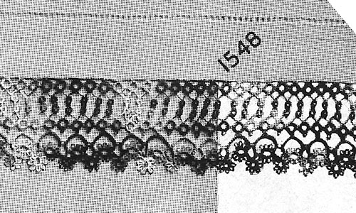 Marigold Tatting Edging Pattern #1548