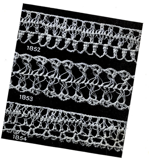 Hairpin Lace Edging Patterns
