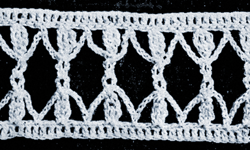 Beading Edging Pattern #1832