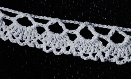 Ruffle Edging Pattern #1846