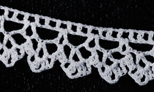 Ruffle Edging Pattern #1847