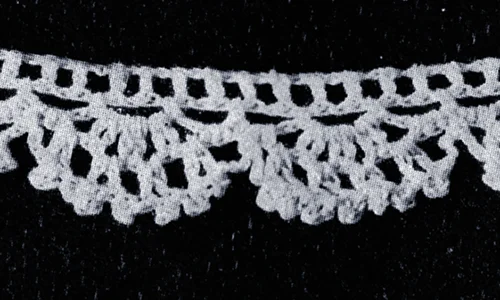 Ruffle Edging Pattern #1848